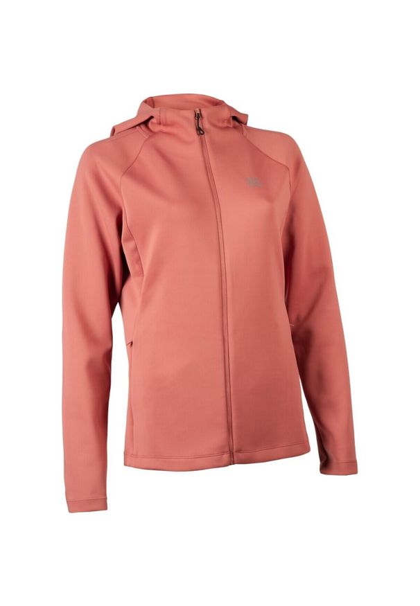 ELEMENTERRE - Damska kurtka z kapturem Élémenterre Knok. Typ kołnierza: kaptur. Kolor: wielokolorowy, różowy, beżowy. Sport: turystyka piesza