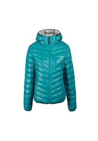 Bergson - Kurtka puchowa damska Celsius2. Kolor: niebieski. Materiał: puch. Sport: turystyka piesza #1