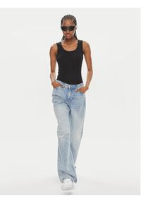 Pepe Jeans Top Lane PL505854 Czarny Regular Fit. Kolor: czarny. Materiał: bawełna #4