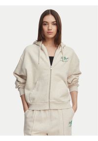 TOMMY HILFIGER - Tommy Hilfiger Bluza Terry WW0WW47845 Kremowy Relaxed Fit. Kolor: kremowy. Materiał: bawełna #1