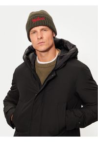 Woolrich Czapka CFWOAC0288MRUF0428 Zielony. Kolor: zielony. Materiał: materiał, wełna