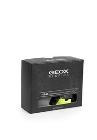 Geox Skarpetki "2-Pack" | M9465A TS022 | Man Socks | Mężczyzna | Czarny, Żółty, Szary. Kolor: wielokolorowy, czarny, żółty, szary. Materiał: bawełna, elastan, poliamid. Wzór: nadruk, aplikacja