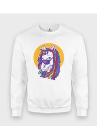 MegaKoszulki - Bluza klasyczna Rainbow Unicorn. Styl: klasyczny #1