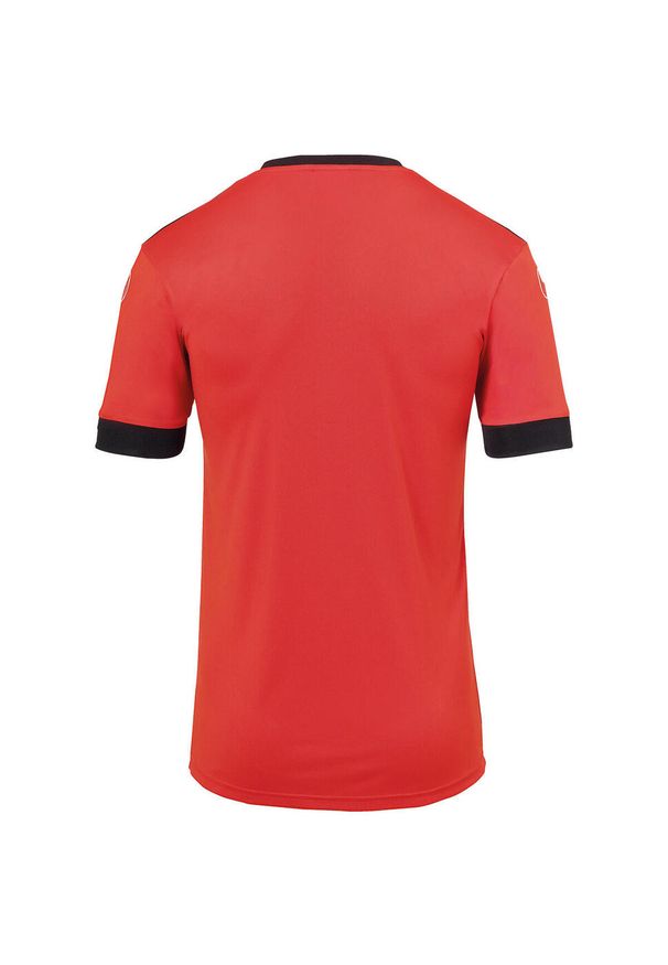 UHLSPORT - Polo Uhlsport Offense 23. Typ kołnierza: polo. Kolor: czarny, czerwony, wielokolorowy. Materiał: materiał. Sport: piłka nożna