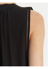 Seafolly Sukienka letnia Ladder Detail 52931-DR Czarny Relaxed Fit. Kolor: czarny. Materiał: wiskoza. Sezon: lato #5