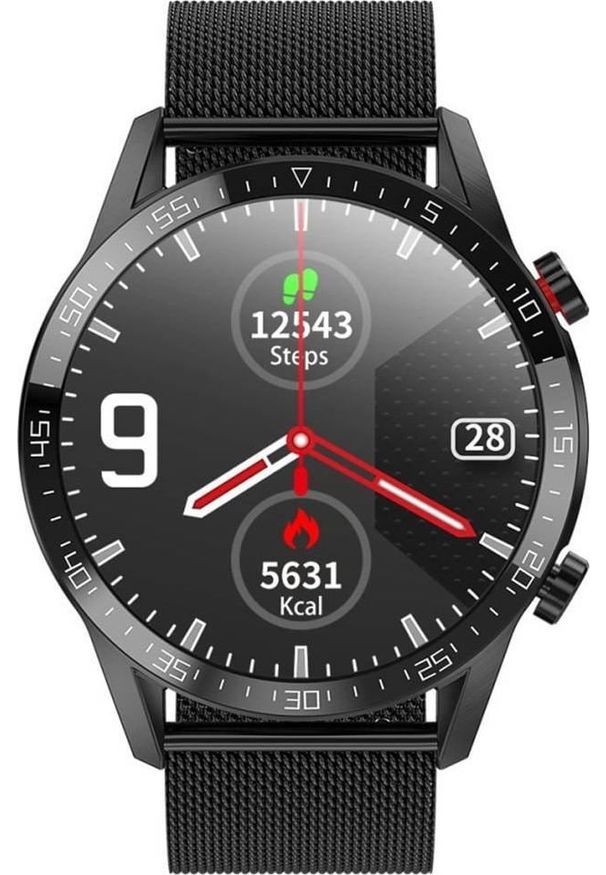 Smartwatch KingWear L13 Czarny. Rodzaj zegarka: smartwatch. Kolor: czarny