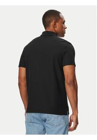 Calvin Klein Jeans Polo LV04RG217G Czarny Regular Fit. Typ kołnierza: polo. Kolor: czarny. Materiał: bawełna #5