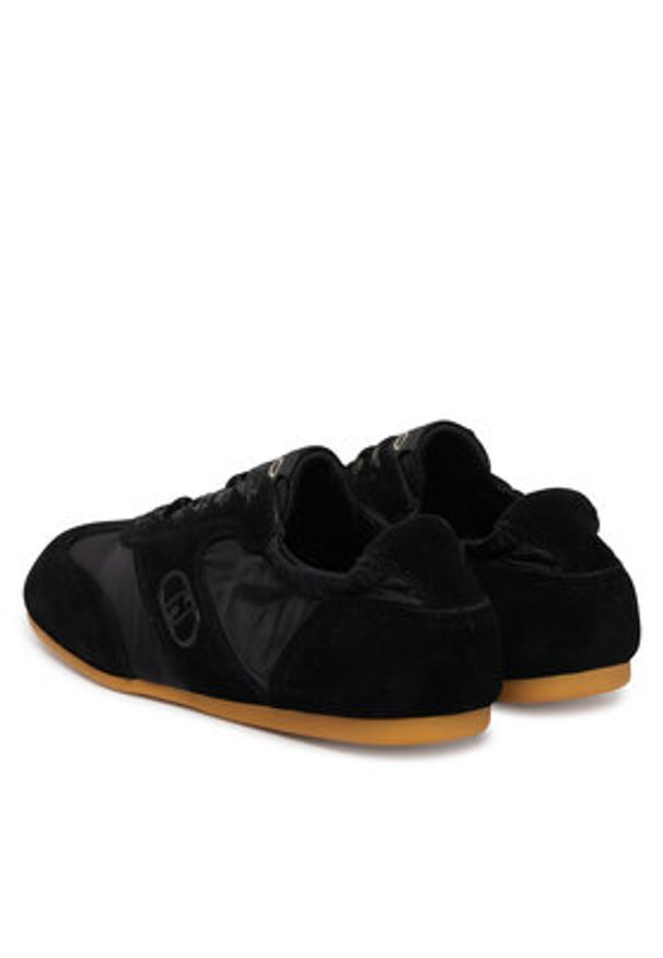 Liu Jo Sneakersy Darcey 01 BA6091 PX003 Czarny. Kolor: czarny. Materiał: zamsz, skóra