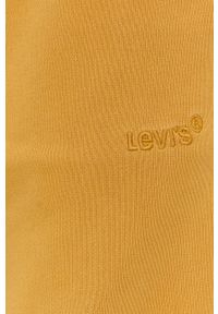 Levi's® - Levi's Spodnie męskie kolor żółty gładkie. Kolor: żółty. Materiał: dzianina. Wzór: gładki #2
