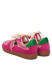 Nokwol Sneakersy August Różowy. Kolor: różowy. Materiał: skóra, zamsz #2