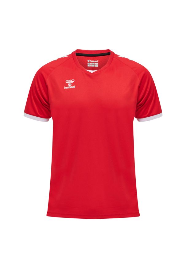 Koszulka Hummel hmlhmlCORE volley. Kolor: wielokolorowy, czerwony, różowy. Sezon: lato. Sport: koszykówka, piłka nożna