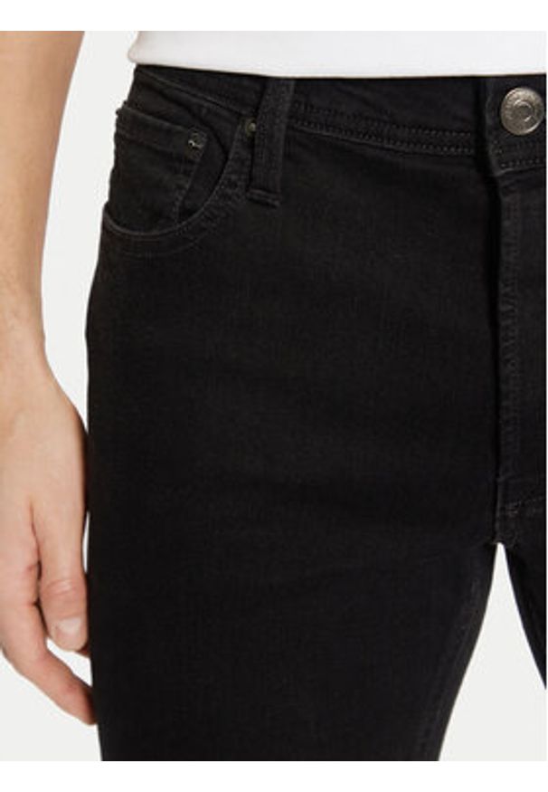Jack & Jones Jeansy Mike 12246951 Czarny Tapered Fit. Kolor: czarny