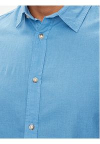 Jack & Jones - Jack&Jones Koszula Summer 12248384 Niebieski Comfort Fit. Kolor: niebieski. Materiał: bawełna