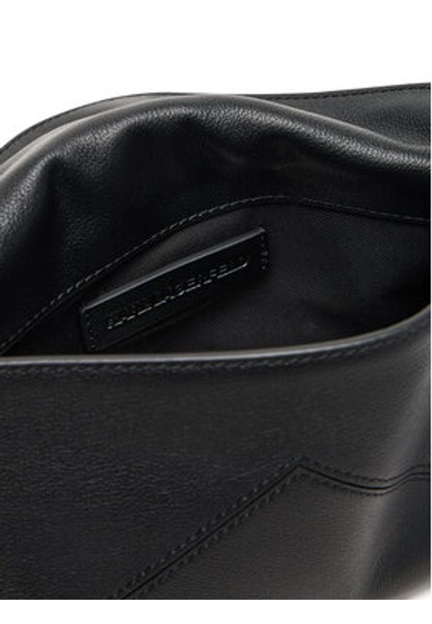 Karl Lagerfeld - KARL LAGERFELD Torebka A3W30083 Czarny. Kolor: czarny. Materiał: skórzane