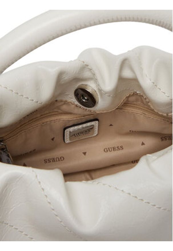 Guess Torebka Amys HWMY96 59160 Biały. Kolor: biały. Materiał: skórzane