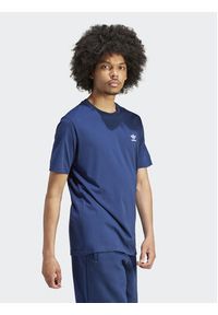 Adidas - adidas T-Shirt Trefoil Essentials IR9693 Granatowy Regular Fit. Kolor: niebieski. Materiał: bawełna #4