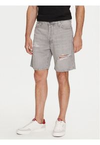 Jack & Jones Szorty jeansowe Jjichris 12253755 Szary Relaxed Fit. Kolor: szary. Materiał: bawełna #1