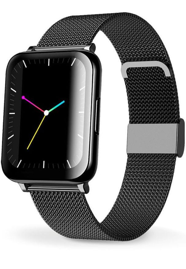 Aligator smartwatch Watch Life Black. Rodzaj zegarka: smartwatch. Kolor: czarny