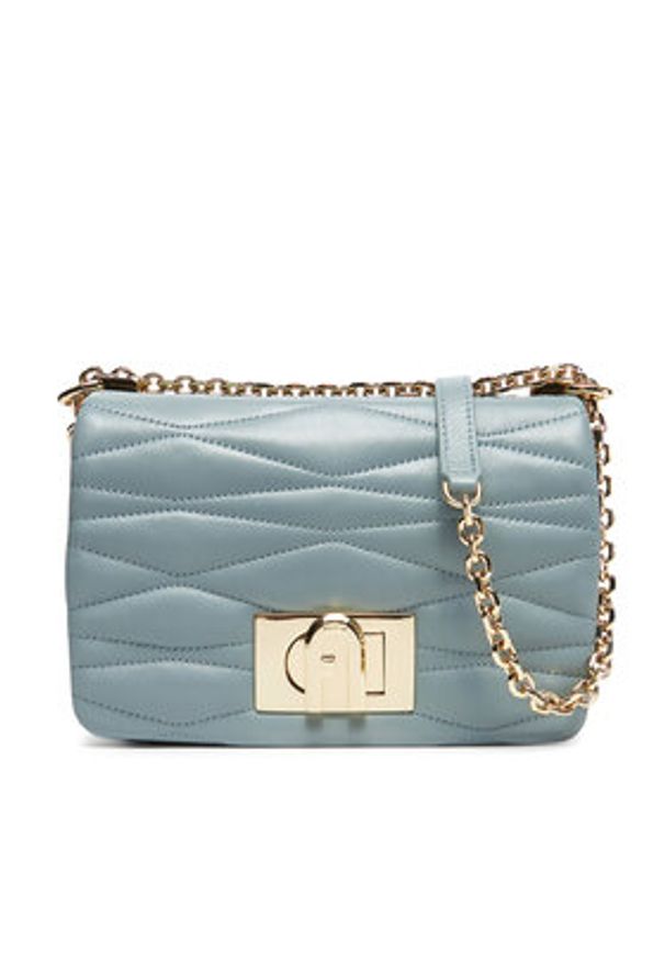 Furla Torebka WB01671 BX3221 CN 3963S Błękitny. Kolor: niebieski. Materiał: skórzane