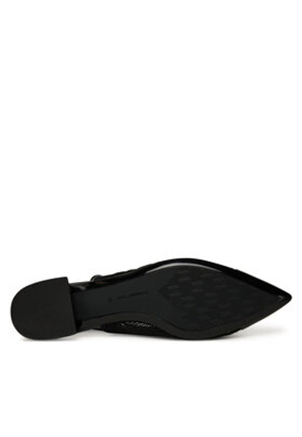 Karl Lagerfeld - KARL LAGERFELD Sandały Kerrie KL40152A Czarny. Kolor: czarny. Materiał: materiał