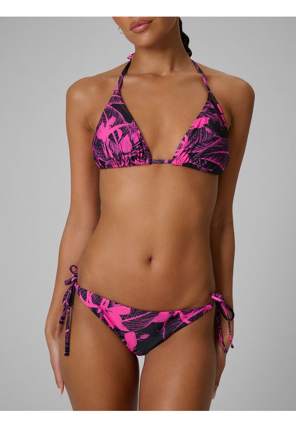 4f - 4F Dół od bikini damski - multikolor XXL. Kolor: wielokolorowy. Materiał: materiał