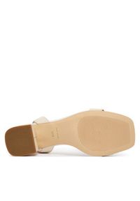 MICHAEL Michael Kors Sandały Merriam40F5MMMS1L Écru. Materiał: skóra #6