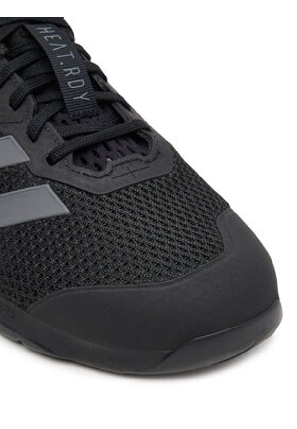 Adidas - adidas Buty na siłownię Dropset 3 strength training IG3861 Czarny. Kolor: czarny. Materiał: materiał. Sport: fitness