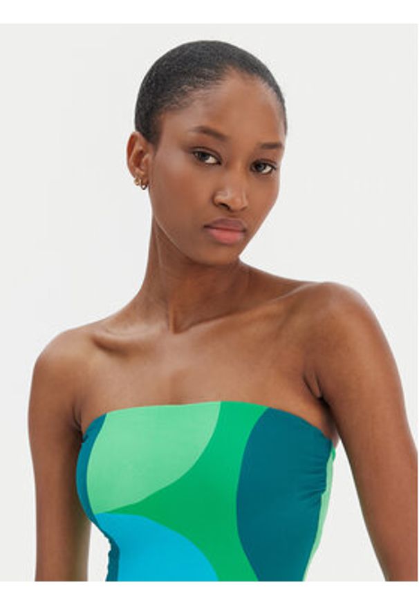 Seafolly Strój kąpielowy Sorrento 11117DD277 Zielony. Kolor: zielony. Materiał: syntetyk