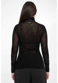 Pinko - Golf damski wełniany Moss PINKO. Typ kołnierza: golf. Materiał: wełna #4