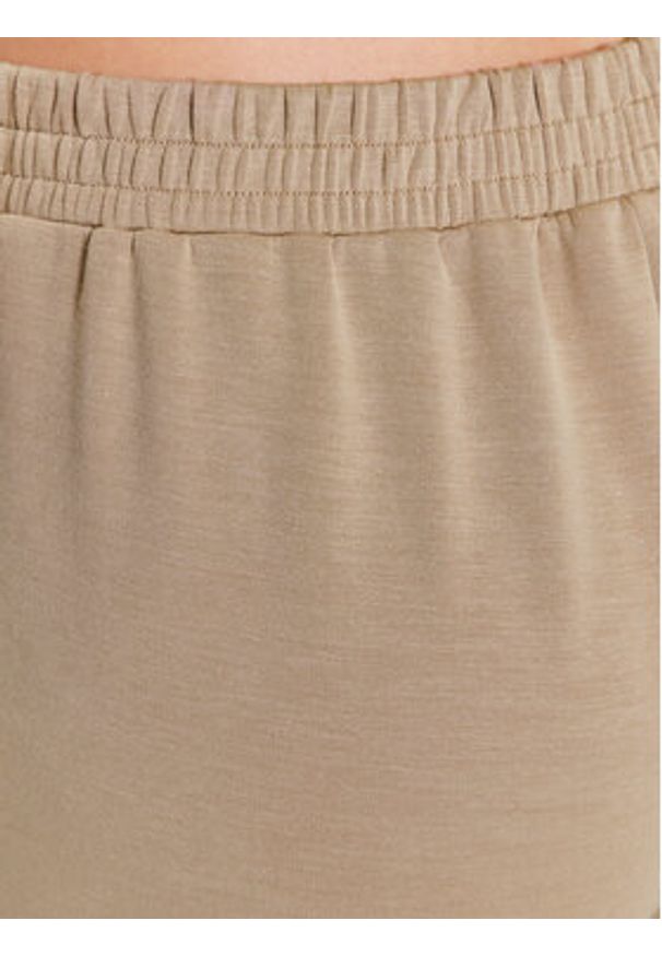 Fransa Spodnie dresowe 20611723 Beżowy Regular Fit. Kolor: beżowy. Materiał: dresówka
