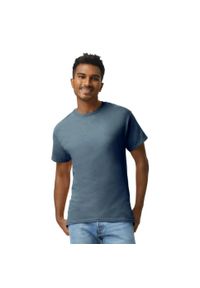 GILDAN - Ultra Bawełniana Koszulka Unisex Dla Dorosłych. Kolor: niebieski. Materiał: bawełna