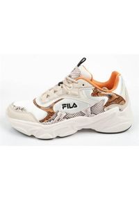 Buty do chodzenia damskie Fila Collene. Zapięcie: sznurówki. Kolor: żółty, wielokolorowy, pomarańczowy. Materiał: materiał, tkanina, syntetyk. Szerokość cholewki: normalna. Sport: turystyka piesza #1