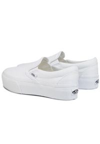 Vans Tenisówki Classic Slip-On P VN0A3JEZW001 Biały. Zapięcie: bez zapięcia. Kolor: biały. Materiał: materiał #3