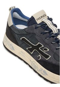 Premiata Sneakersy Nous Var 7726 Granatowy. Kolor: niebieski. Materiał: skóra, zamsz #5