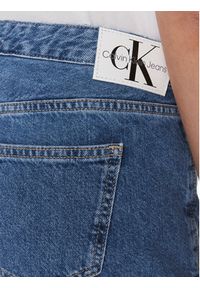 Calvin Klein Jeans Szorty jeansowe Wrap Skort J20J223300 Niebieski Regular Fit. Kolor: niebieski. Materiał: bawełna