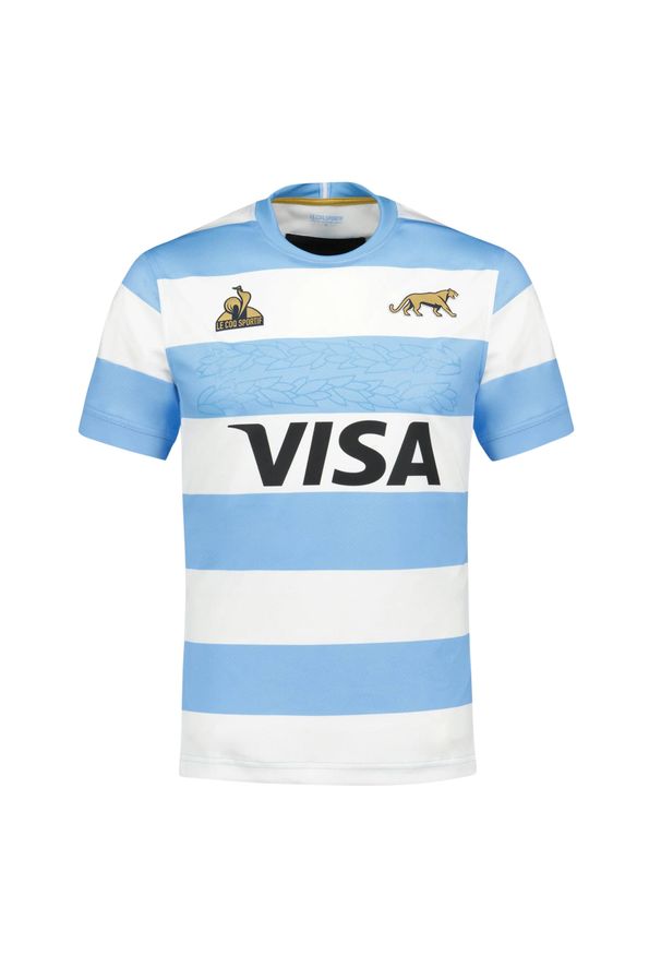Le Coq Sportif - Koszulka domowa Argentyny 2025/26. Kolor: biały, niebieski, wielokolorowy
