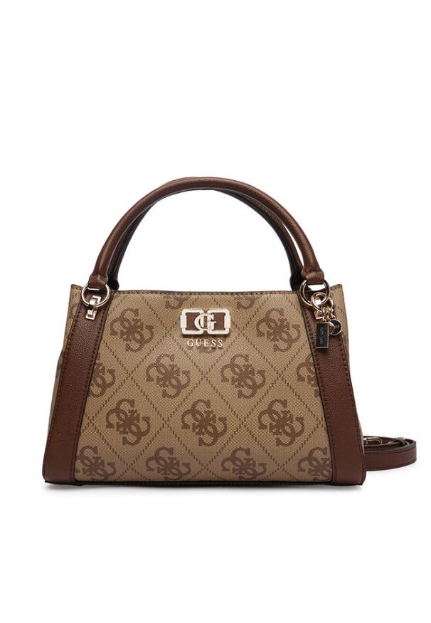 Guess Torebka Karnilla HWOS99 01060 Brązowy. Kolor: brązowy. Materiał: skórzane