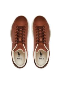 Polo Ralph Lauren Sneakersy Heritage Court II 809965073001 Brązowy. Kolor: brązowy. Materiał: skóra #3