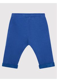 United Colors of Benetton - United Colors Of Benetton Spodnie dresowe 3EB5I0507 Niebieski Regular Fit. Kolor: niebieski. Materiał: dresówka, bawełna