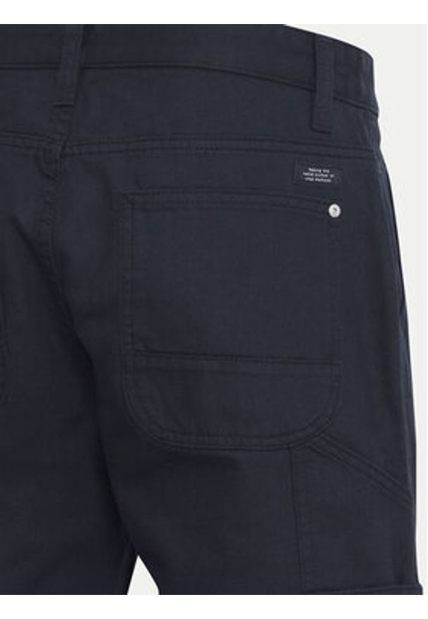Blend Szorty materiałowe 20716711 Czarny Slim Fit. Kolor: czarny. Materiał: bawełna