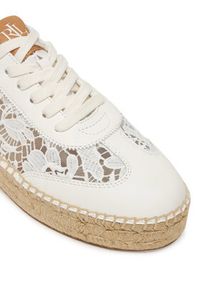 Lauren Ralph Lauren - LAUREN RALPH LAUREN Espadryle 802P10496001 Biały. Kolor: biały. Materiał: materiał #6