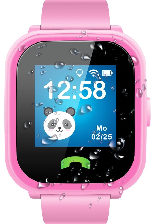 Smartwatch Sponge See 2 Czarny (SEE2PINK). Rodzaj zegarka: smartwatch. Kolor: czarny