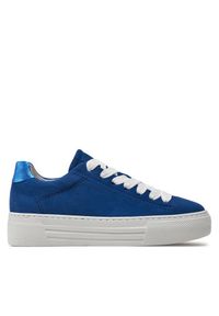 Sneakersy Gabor. Kolor: niebieski