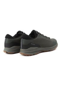 Hi-tec - Męskie Wodoodporne Buty Do Chodzenia Benard. Kolor: zielony. Sport: turystyka piesza