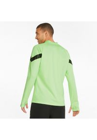 Bluza Puma Teamfinal Training 14 Zip, Mężczyźni. Kolor: zielony. Materiał: poliester, materiał