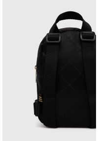 adidas Originals Plecak damski kolor czarny mały gładki. Kolor: czarny. Materiał: poliester. Wzór: gładki #4