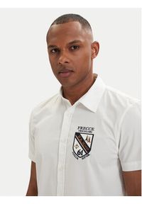 Aeronautica Militare Koszula 261CA1326UCT03288 Biały Regular Fit. Kolor: biały. Materiał: bawełna #3