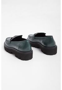 Baldinini - Półbuty męskie skórzane BALDININI. Zapięcie: klamry. Materiał: skóra. Wzór: aplikacja #2