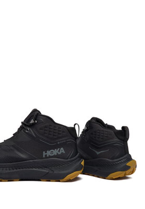 HOKA - Hoka Trekkingi Transport Hike Gtx 1172912 Czarny. Kolor: czarny. Materiał: materiał. Sport: turystyka piesza