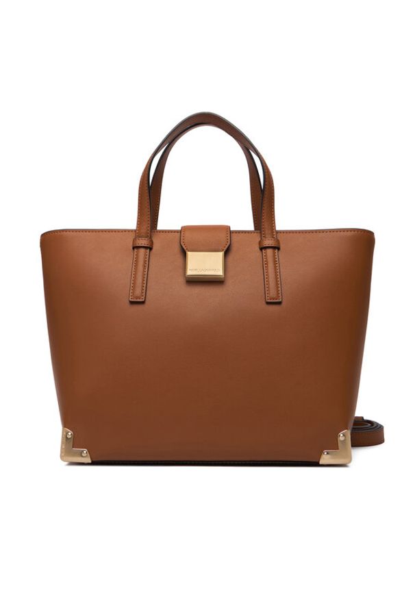 Karl Lagerfeld - KARL LAGERFELD Torebka B1W30256 Brązowy. Kolor: brązowy. Materiał: skórzane